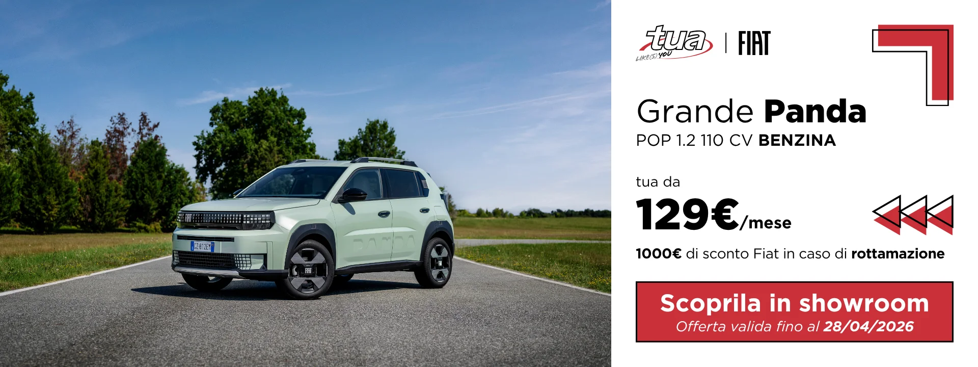 Nuova Grande Panda Benzina