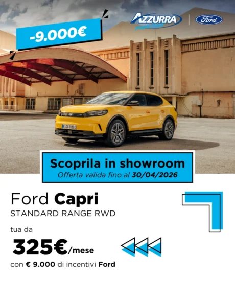 Ford Capri Promozione